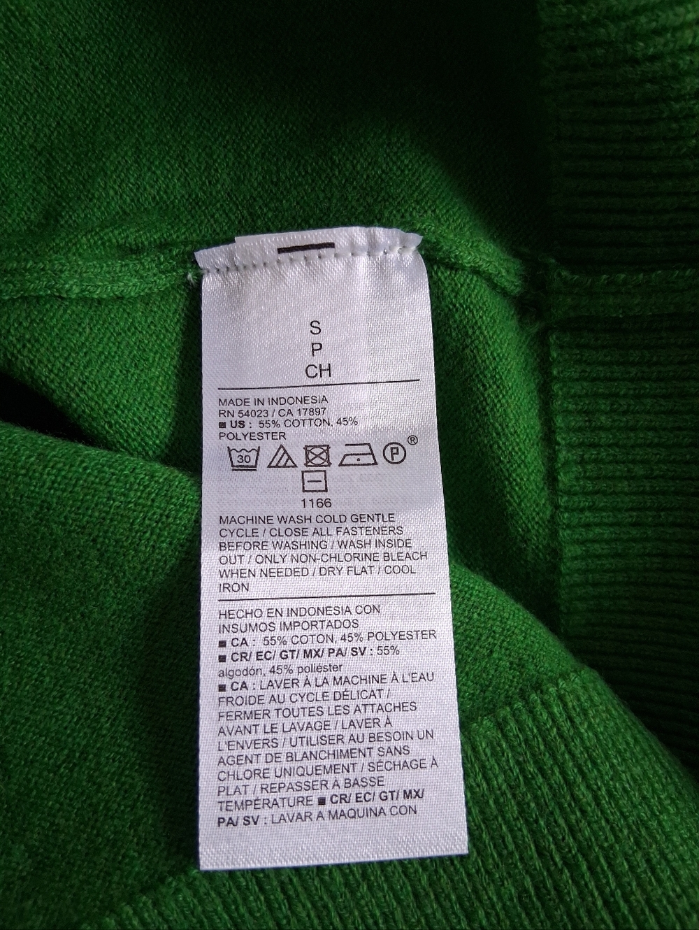 Old Navy Green Cardigan Cotton & Poly Mix - Picture 6 of 6